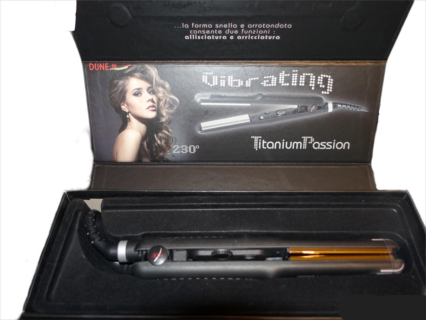 Piastra Vibrating Titanium Lisci 230